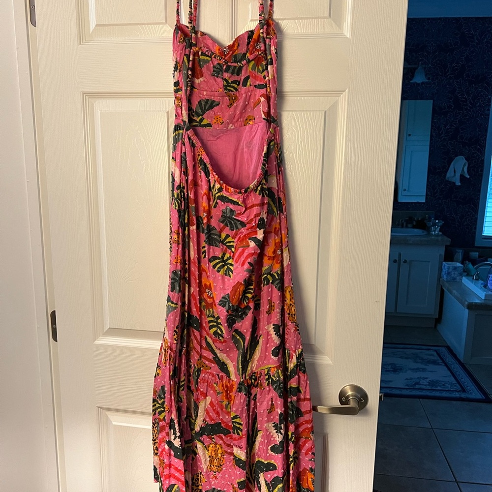 M Farm Rio caged back midi dress - Picture 2 of 3